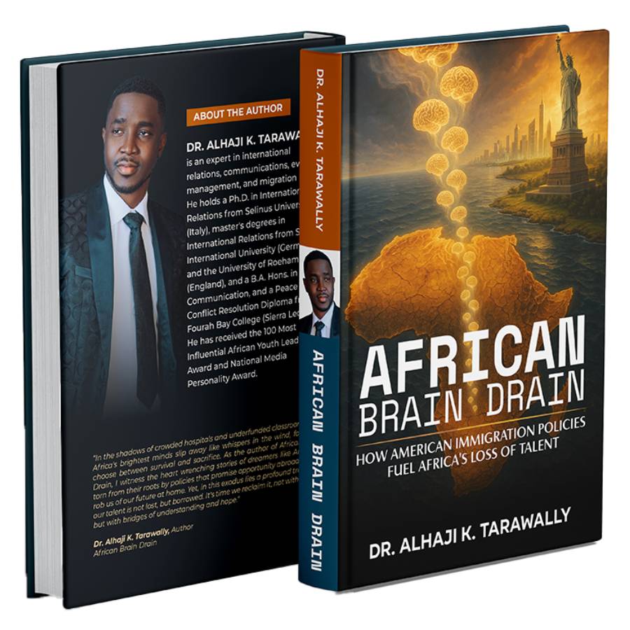 African Brain Drain Book hero