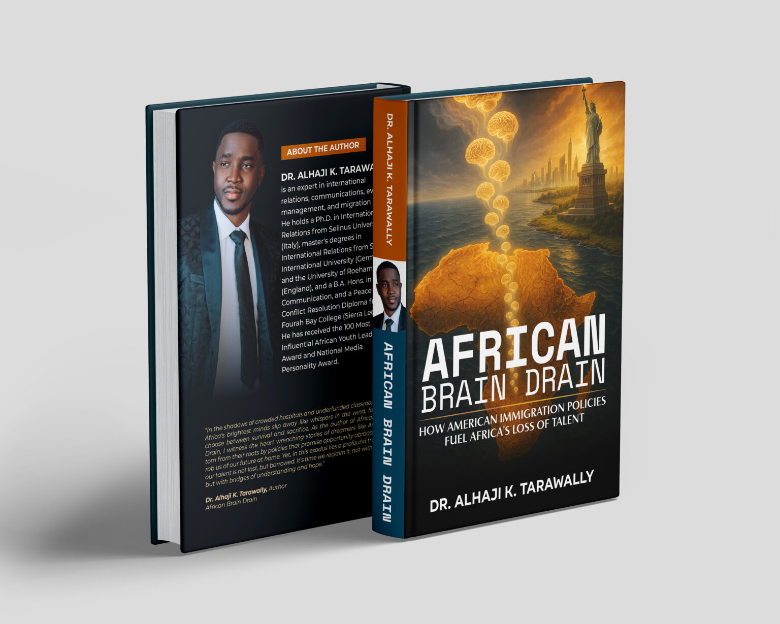 “African Brain Drain” by Dr. Alhaji K. Tarawally, published by SPINES.