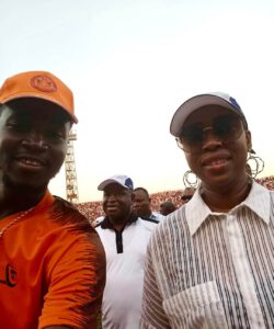 Dr. Alhaji K. Tarawally, First Lady and President Bio'
