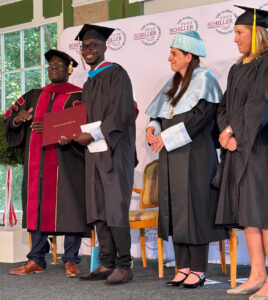 Dr. Alhaji K. Tarawally - Graduation Photo