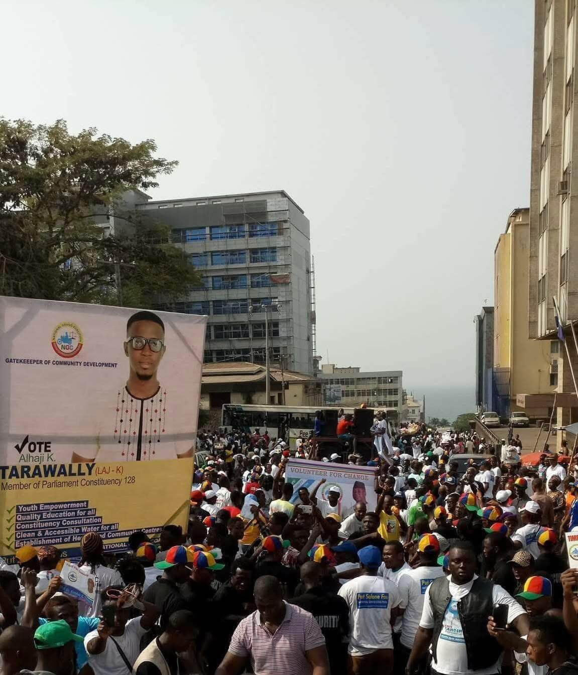 Dr. Alhaji .K. Tarawally 2018 Rally