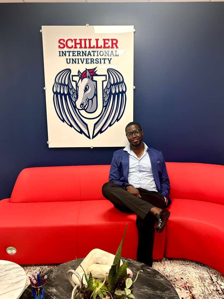 DR Alhaji K Tarawally at Schiller Uni